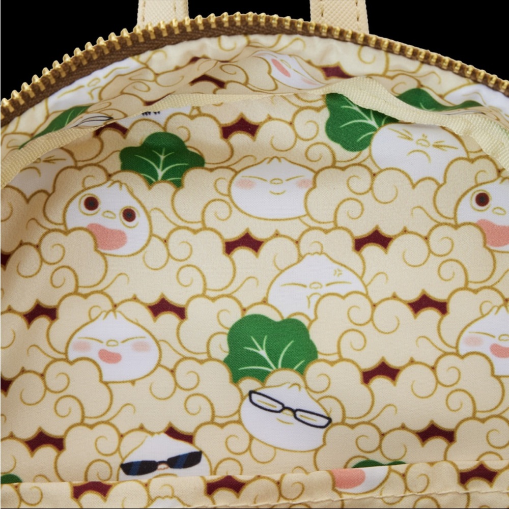 NWT Pixar Loungefly Green Bao Bamboo Steamer Basket Backpack - Picture 5 of 5